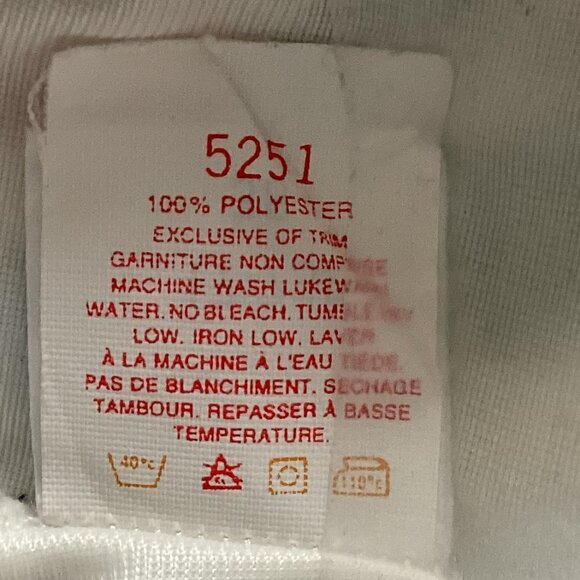 Vanity Fair Women's White Lace Trim Camisole Tank Top Size 38 Lingerie Chemises - Picture 7 of 7